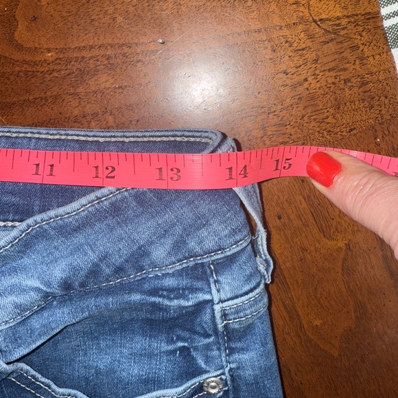 NYDJ Marilyn Straight Leg Jeans Bluewater Wash Release Hem | Size 4 - Picture 16 of 16